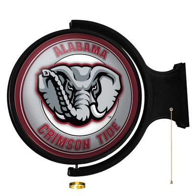 Alabama Elephant Logo Rotating Lighted Wall Sign