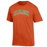  Clemson Champion Camo Arch Short Sleeve Tee