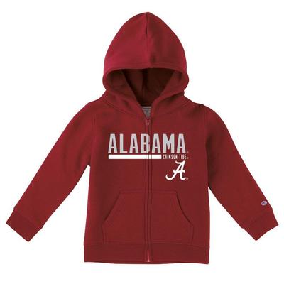 Alabama Champion Infant Full Zip Fleece Hoodie