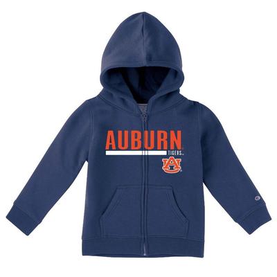 Auburn Champion Toddler Full Zip Fleece Hoodie