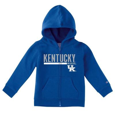 Blue & Grey NCAA Infant Kentucky Wildcats Hooded Windbreaker Coverall 