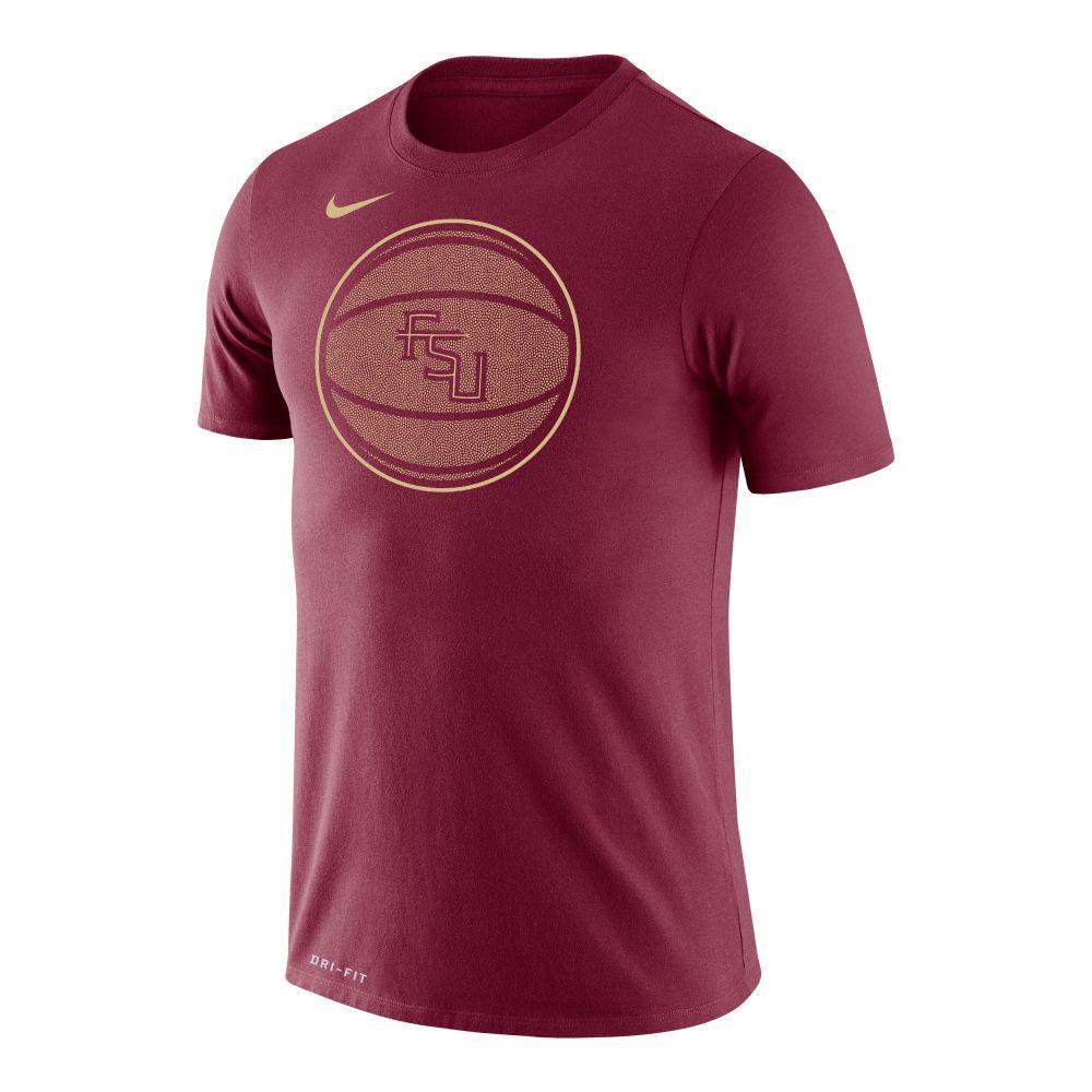Entretener un acreedor Giro de vuelta FSU | Florida State Nike Drifit Legend Basketball Logo Short Sleeve Tee |  Alumni Hall