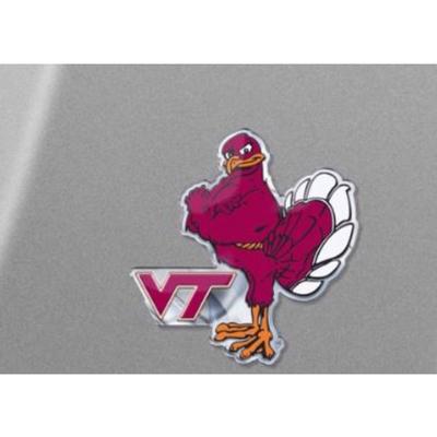 Virginia Tech Hokie Embossed Emblem