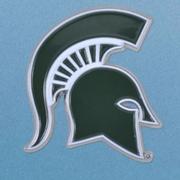  Michigan State Spartan Embossed Emblem