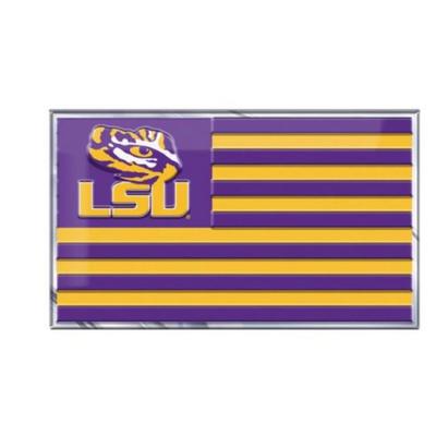LSU Embossed Flag Emblem