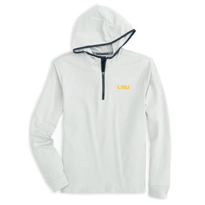 LSU Southern Tide Scuttle Performance Hood 1/4 Zip Pullover