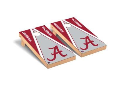 Alabama Victory Tailgate Triangle Cornhole Board Set