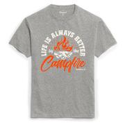  League Tuscaloosa Life Is Better By The Campfire Short Sleeve Tee