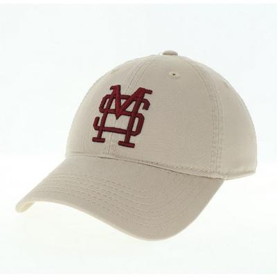 Mississippi State Legacy MS Emblem Adjustable Hat