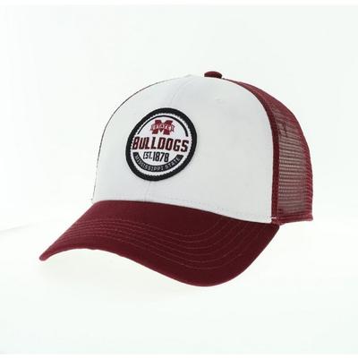 Mississippi State Legacy Embroidered Logo Trucker Hat