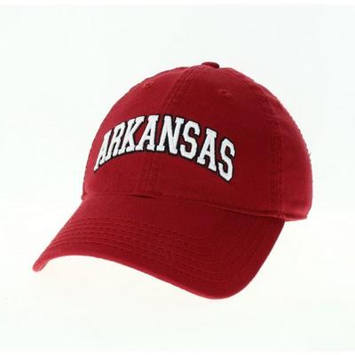 Arkansas Legacy Arch Adjustable Hat CARDINAL