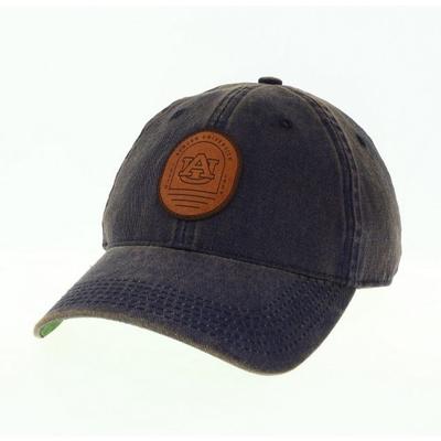 Auburn Legacy Leather Patch Adjustable Hat