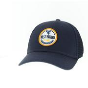  West Virginia Legacy Lo- Pro Embroidered Patch Trucker Hat