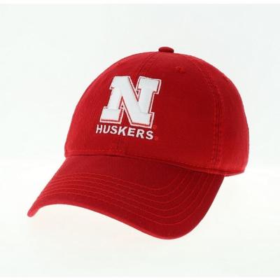 Nebraska YOUTH Legacy Arch Adjustable Hat