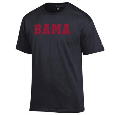 Alabama Champion Bama Wordmark Tee BLACK