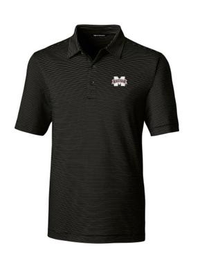 Mississippi State Cutter & Buck Big And Tall Forge Pencil Stripe Polo