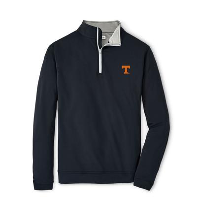 Tennessee Peter Millar Perth Solid 1/4 Zip Pullover