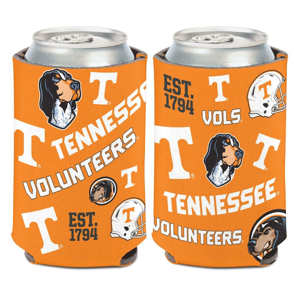 Vols, Tennessee 12 Oz Scatter Can Cooler