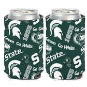  Michigan State 12 Oz Scatter Can Cooler