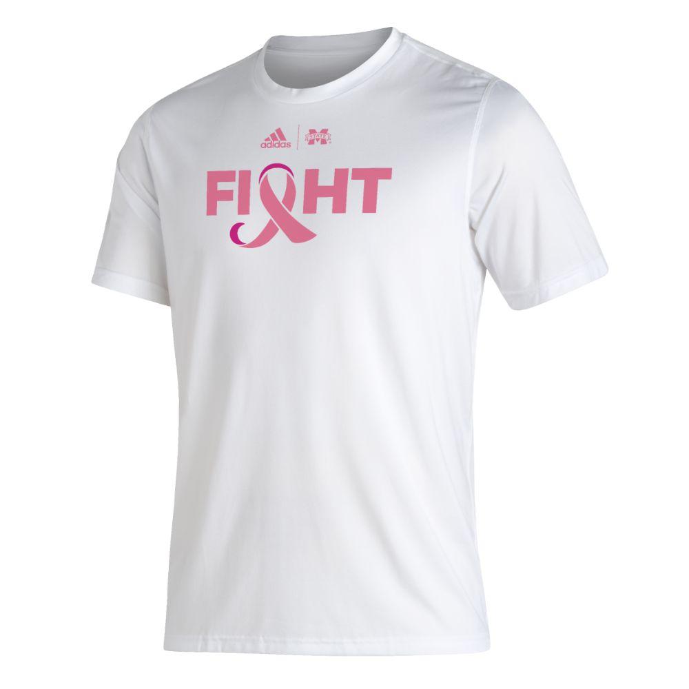 Bulldogs | Mississippi State Adidas Women's Breast Cancer Tee | Alumni Hall