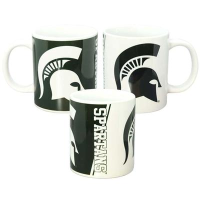 Michigan State 20oz Split Color Mug