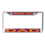  Virginia Tech Dad License Plate Frame