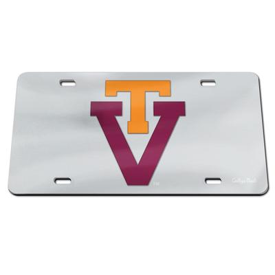 Virginia Tech T over V License Plate