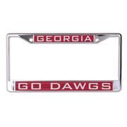  Georgia Go Dawgs License Plate Frame