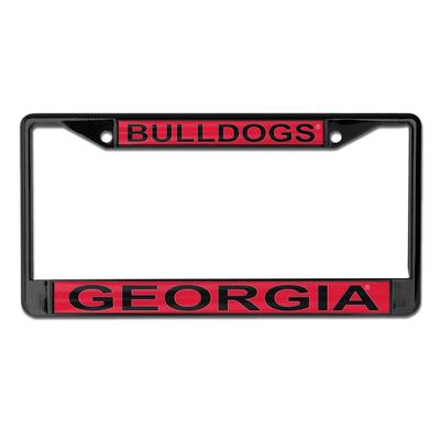 Georgia Bulldogs Black License Plate Frame