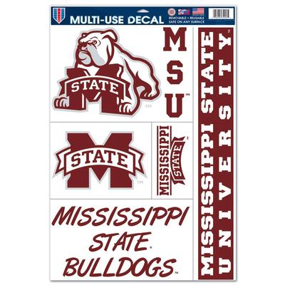 Mississippi State Multi-Use Decal Pack