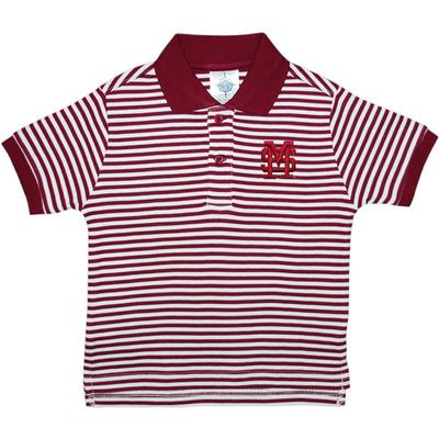 Mississippi State Toddler Striped Polo