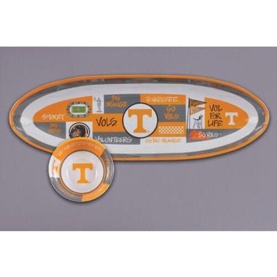 Tennessee Magnolia Lane Chip and Dip Oblong Set