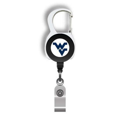 West Virginia Carabiner Badge Reel