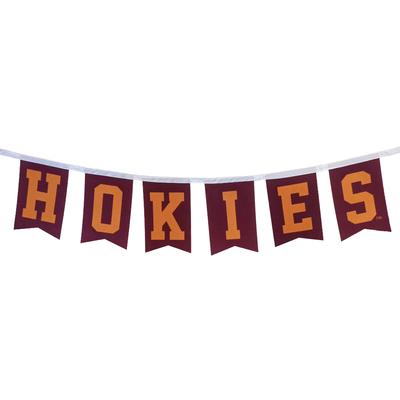 Virginia Tech Hokies Felt Banner