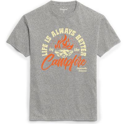 League Fayetteville Life is Better by the Campfire Short Sleeve Tee