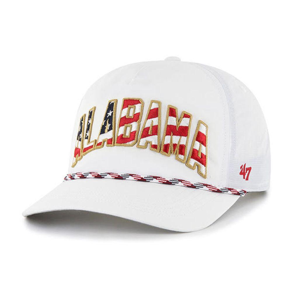 Bama | Alabama 47 ' Brand Hitch Stars And Stripes Rope Adjustable Hat |  Alumni Hall
