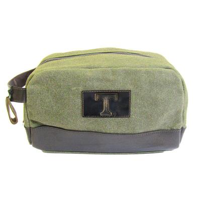 Tennessee Zep-Pro Olive Waxed Canvas Toiletry Case