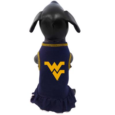 West Virginia Pet Cheer Dress
