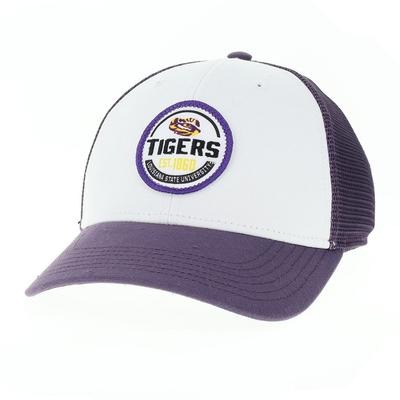 LSU Legacy Lo-Pro Embroidered Patch Trucker Hat