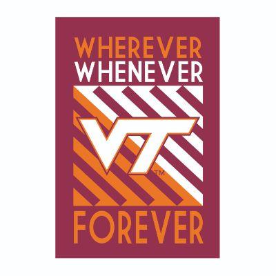 Virginia Tech Forever House Flag