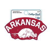 Arkansas Vault Arch Running Hog Decal