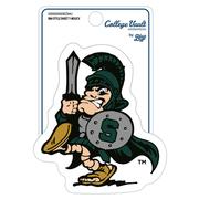  Michigan State Vault Walking Sparty Decal