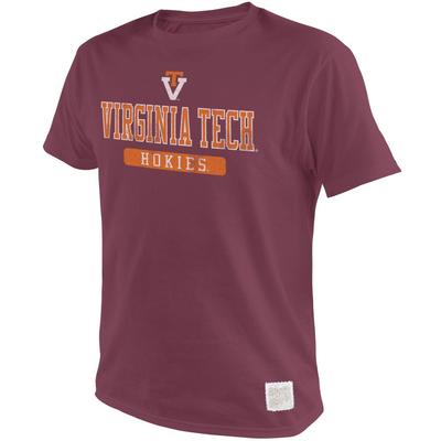 Virginia Tech Vault Straight Short Sleeve Tee