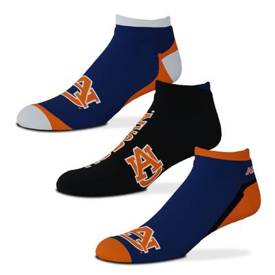 Auburn Flash 3 Pack Socks