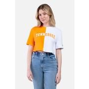  Tennessee Hype And Vice Brandy Color Block Cropped Tee