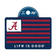  Alabama Life Is Good Flag Decal