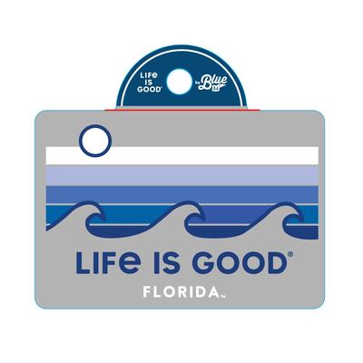 Florida Life is Good Horizon Wave Decal