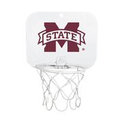  Mississippi State Basketball Hoop With Foam Ball