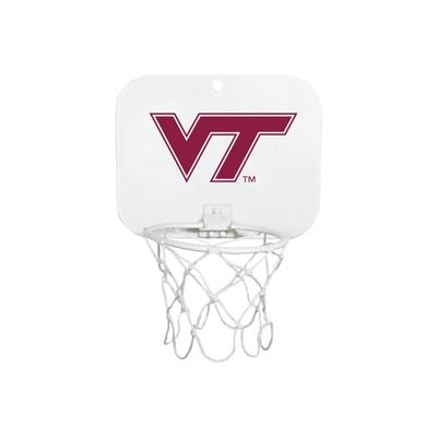 Virginia Tech Basketball Hoop with Foam Ball
