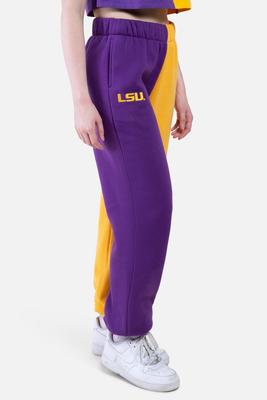 LSU Hype and Vice Color Block Sweatpants
